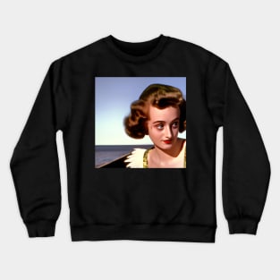 Revisiting Bette Davis Films Crewneck Sweatshirt